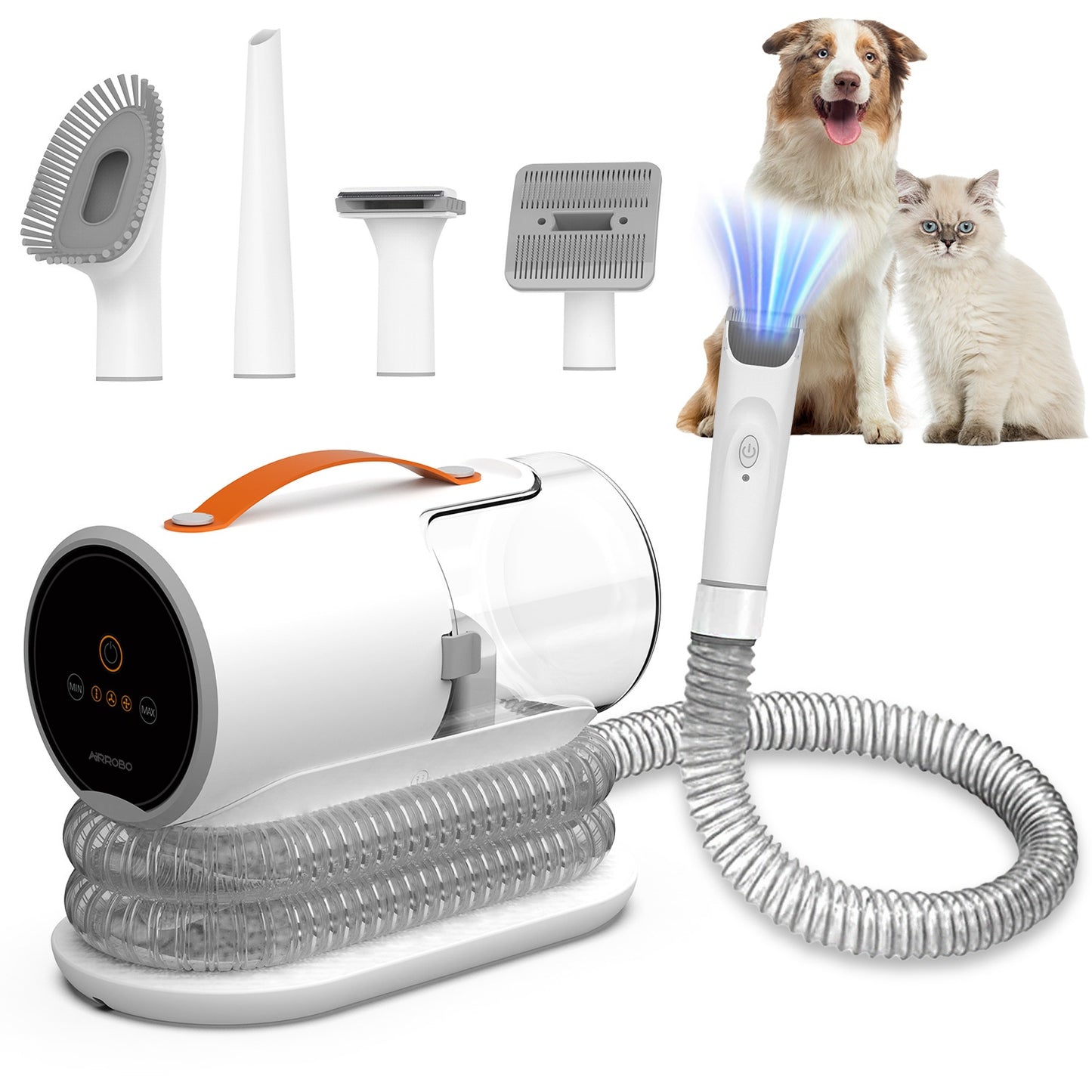 Pet Grooming Hair Remover Multi-functional Vacuum Cleaner Electric Hair Suction Device