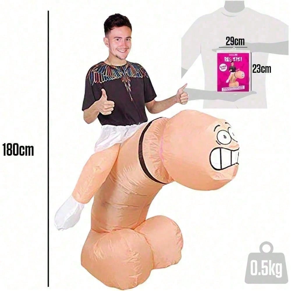 Perfect Valentine Gift Inflatable Costume For Adults With Pump Hilarious Blow Up Halloween Party Outfit, Group Costumes For Bachelorette Birthday Sporting Events, One Size Fits Most