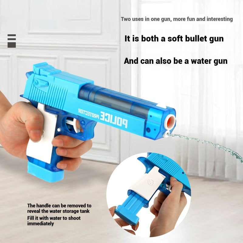 Children's Left Wheel Can Launch Police Suit Toys