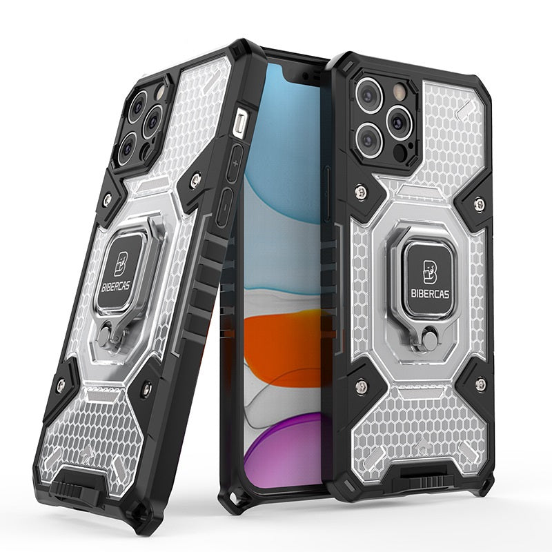 Cooling Mobile Phone Case Magnetic Transparent Soft Shell Lanyard