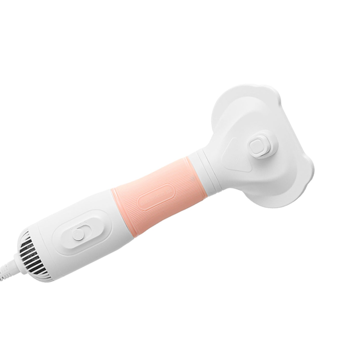 Pet Hair Dryer With Slicker Brush Low Noise 600W 3 Temperature Adjustable 3 In 1 Grooming Dog Blow Dryer For Cats Pink