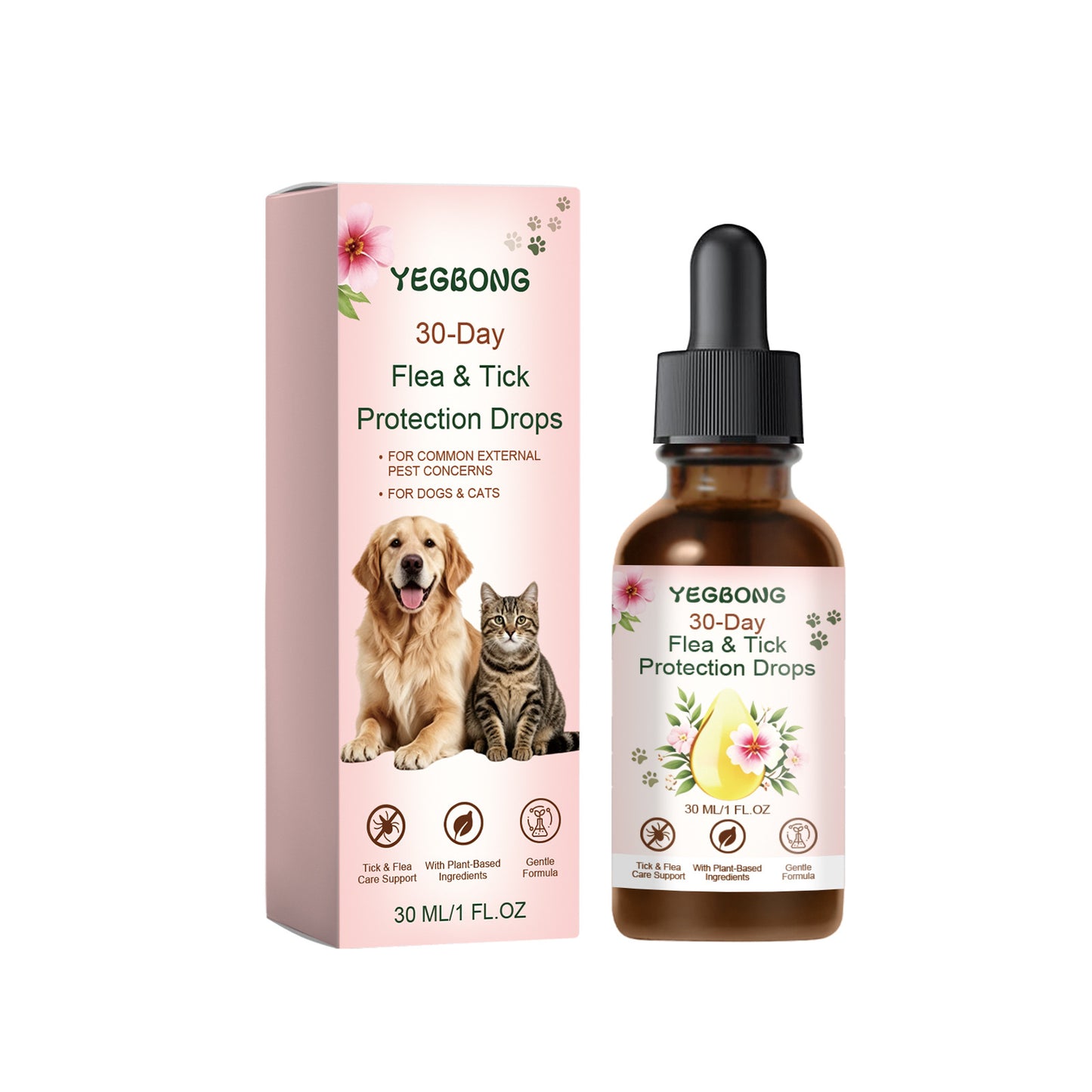 Pet Flea And Tick Prevention Spot-On Treatment