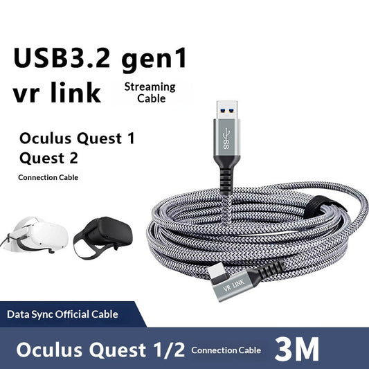 VR Data Transfer Charging And Streaming Cable