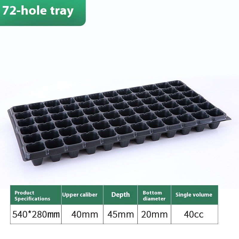 72-hole Seedling Hole Pot Planting Artifact Cutting Box Feeding Block Vegetable Agricultural Tray