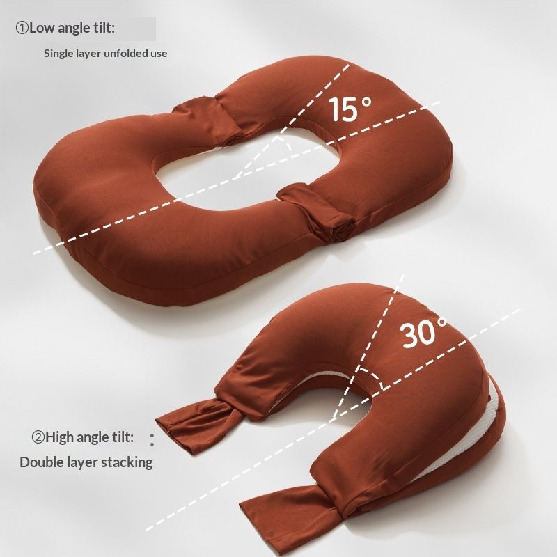 Multi-functional Baby Nursing PillowHands-Free Inclined Anti-Regurgitation Feeding Pillow