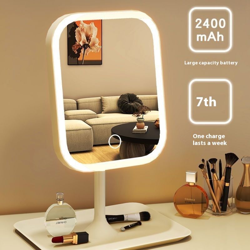 Makeup With Light Desktop Female Fill Light Small Mirror