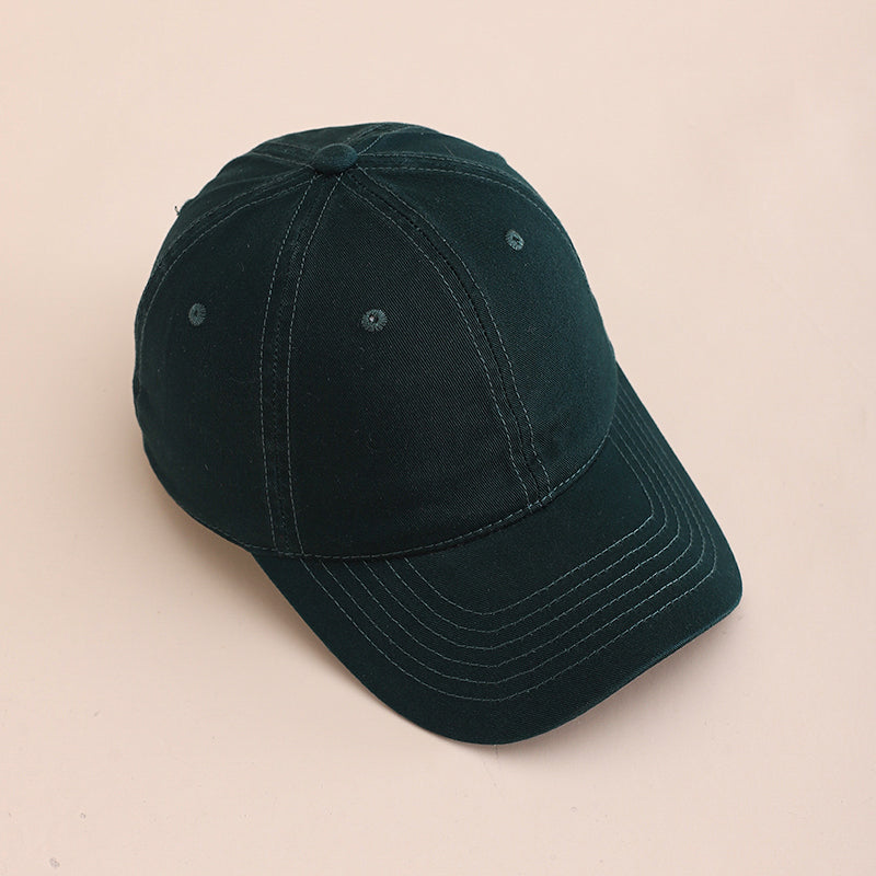New Men's And Women's Solid-color Light Board Fashion And Simplicity Style Adjustable Baseball Cap Suitable For Outdoor Outings And Daily Commuting Outfits