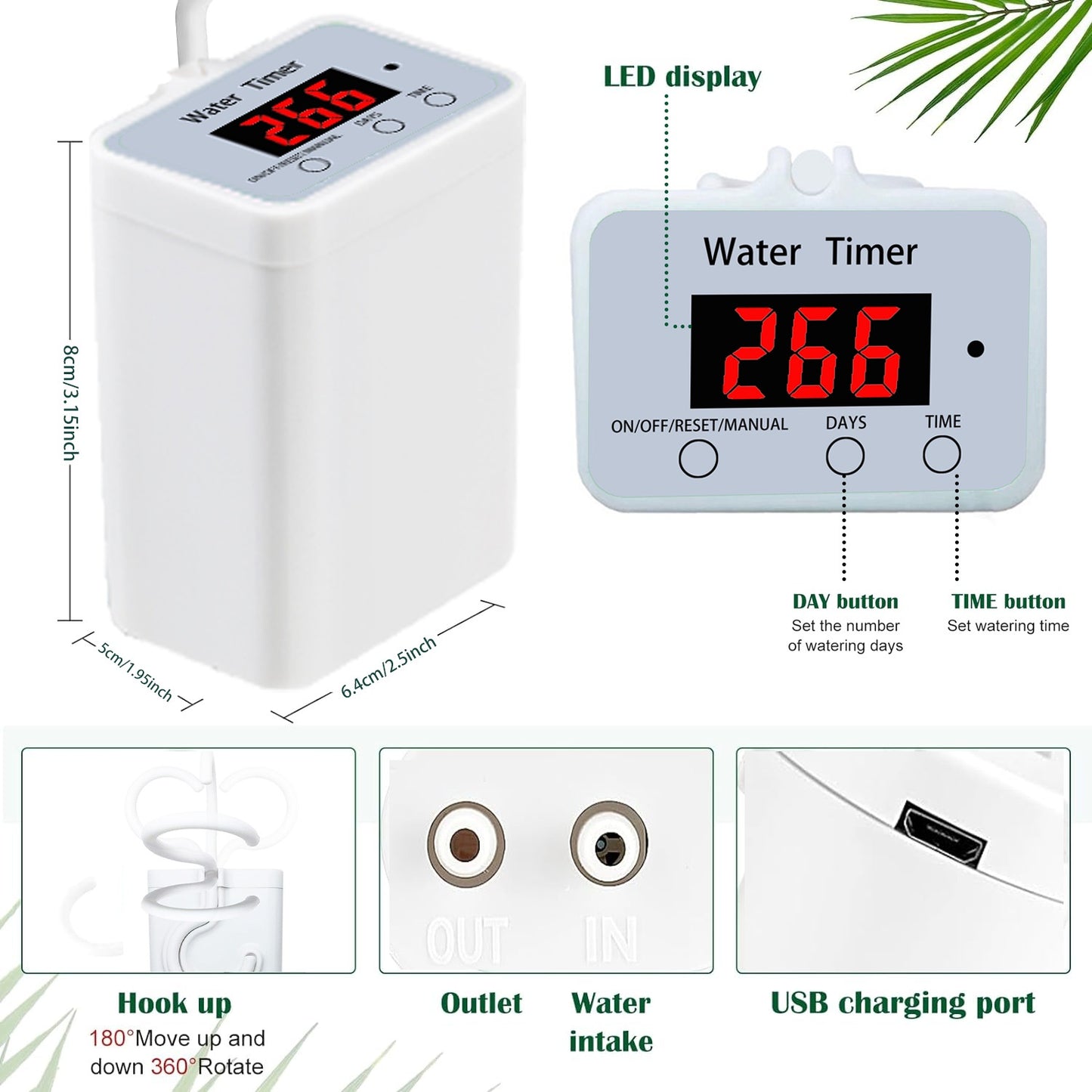 Cross-Border Smart Automatic Watering Device The Ultimate Timing Gadget