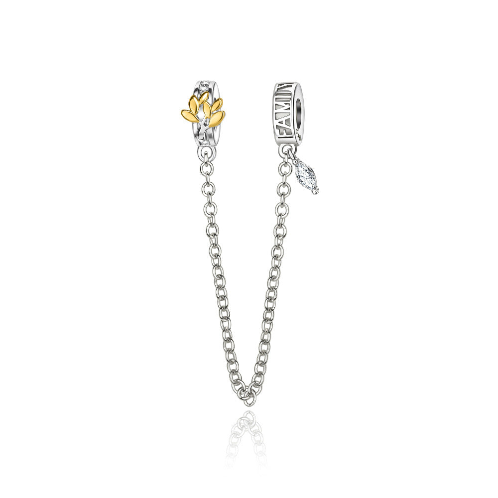 European And American Silver-plated DIY Jewelry Bracelet Accessories Pendants