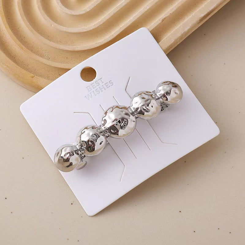 One-word Hair Clip For Women's Updo Spring Clip