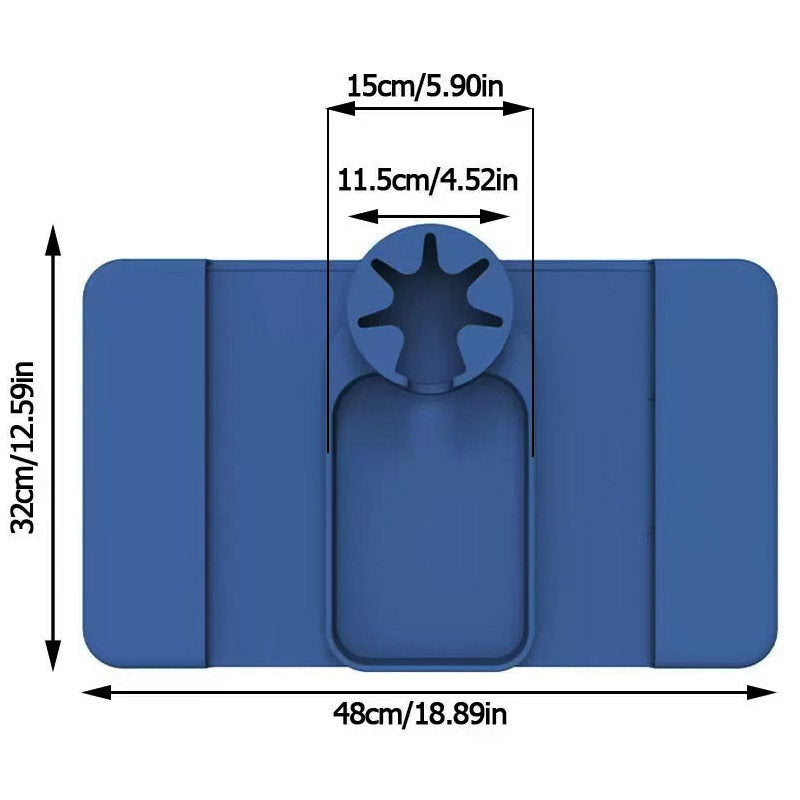 Sofa Chair Arm Rest Organiser Tray Armchair Caddy Storage Holder 4 Tidy Pockets