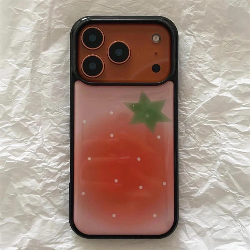 Korean-style Illustrated Epoxy Resin Phone Case