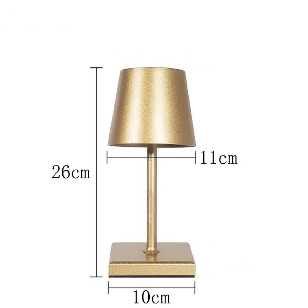 Tall All-aluminum USB-charging Desk Lamp