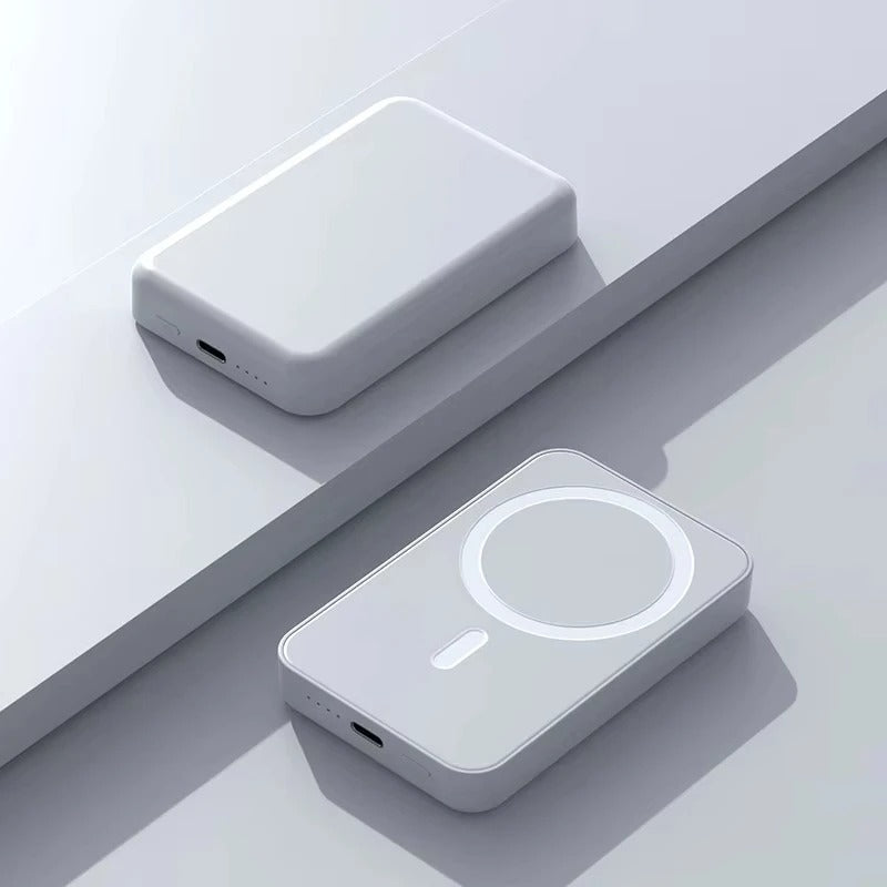20W Power Bank With Magnetic Closure, 10000mAh, Portable, Wireless, Fast Charging, MagSafe Compatible For IPhone 15 Pro Max And 16 Pro