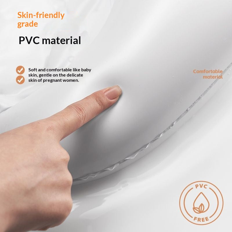Foldable Inflatable Shampoo Pillow For Home Use