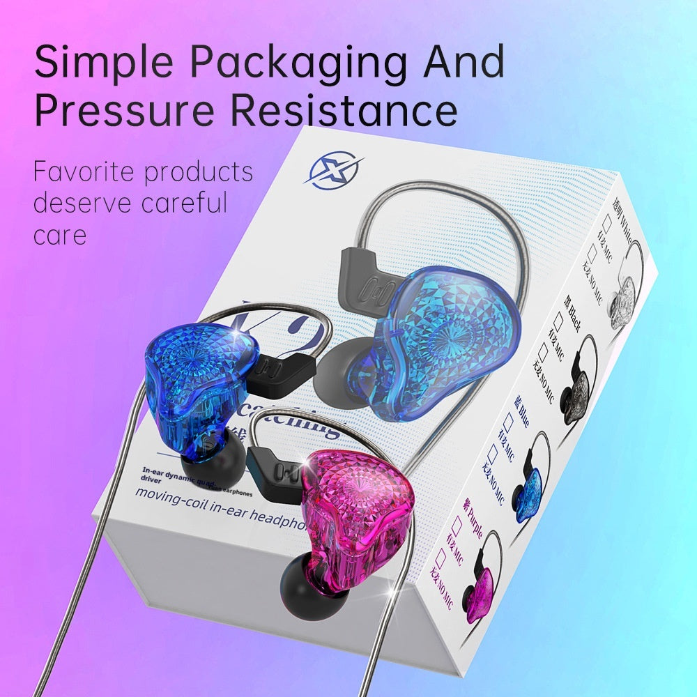 Sound K2 Wired Sports Headset Dynamic Bass Boost Music Computer Mobile Phone Universal 35 Interface