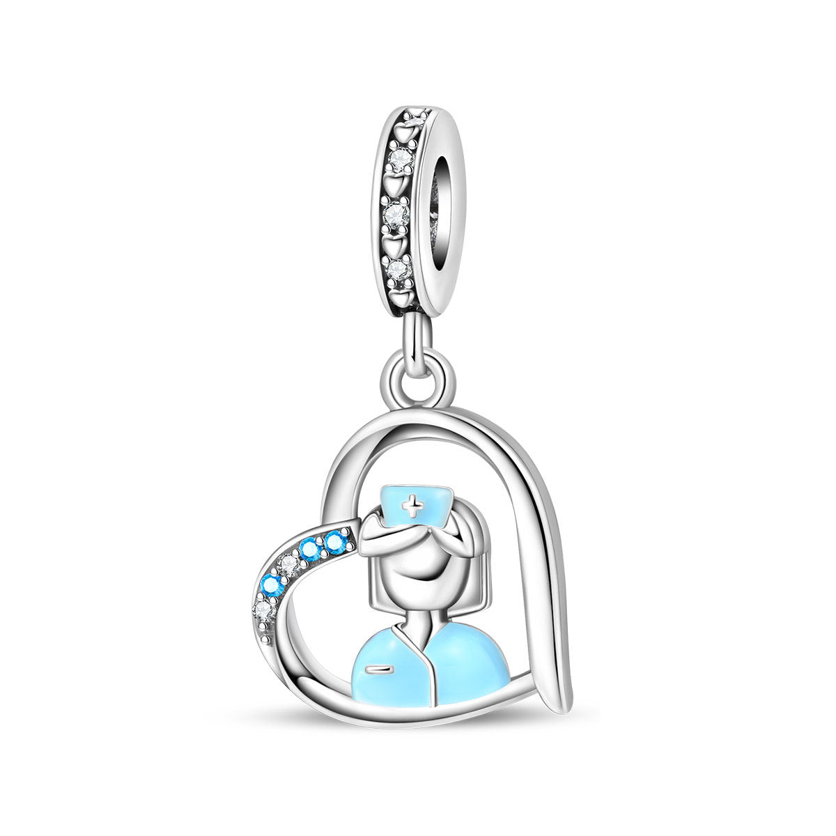 Silver-plated DIY Bead Bracelet Accessories