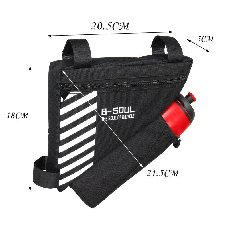 Cycling Triangle Bag For Storing Tools On Mountain And Road Bikes