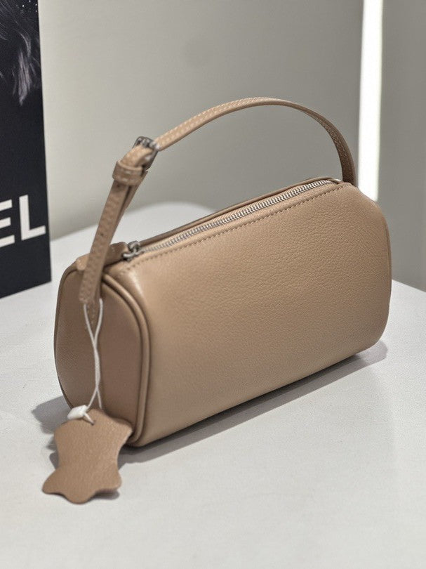 New Cross-Border Customizable Popular Shoulder Pen Holder Bag Made Of Top Layer Cowhide For Women