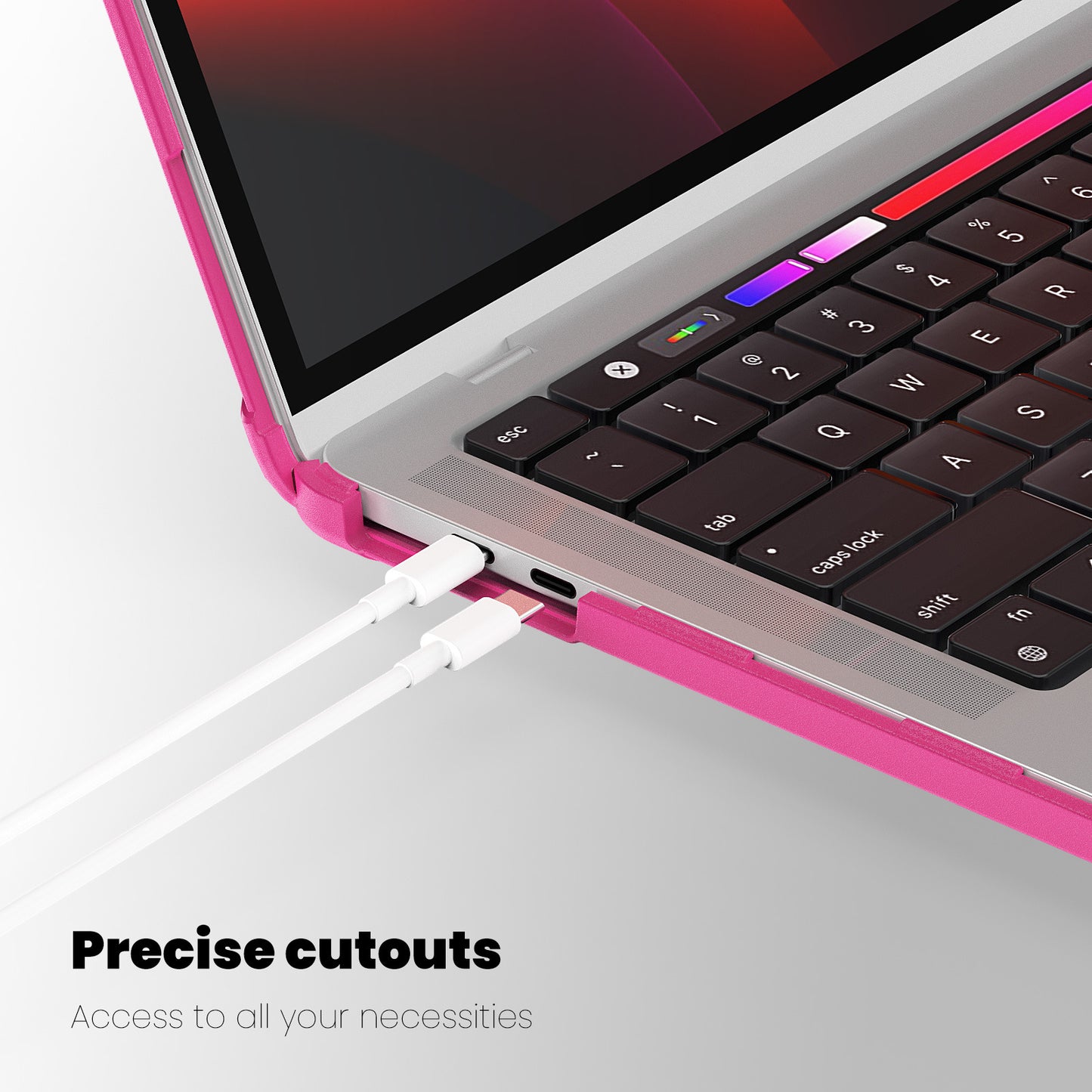 Air13 Laptop Case Transparent Frosted Cooling Bracket Anti-fall Shell