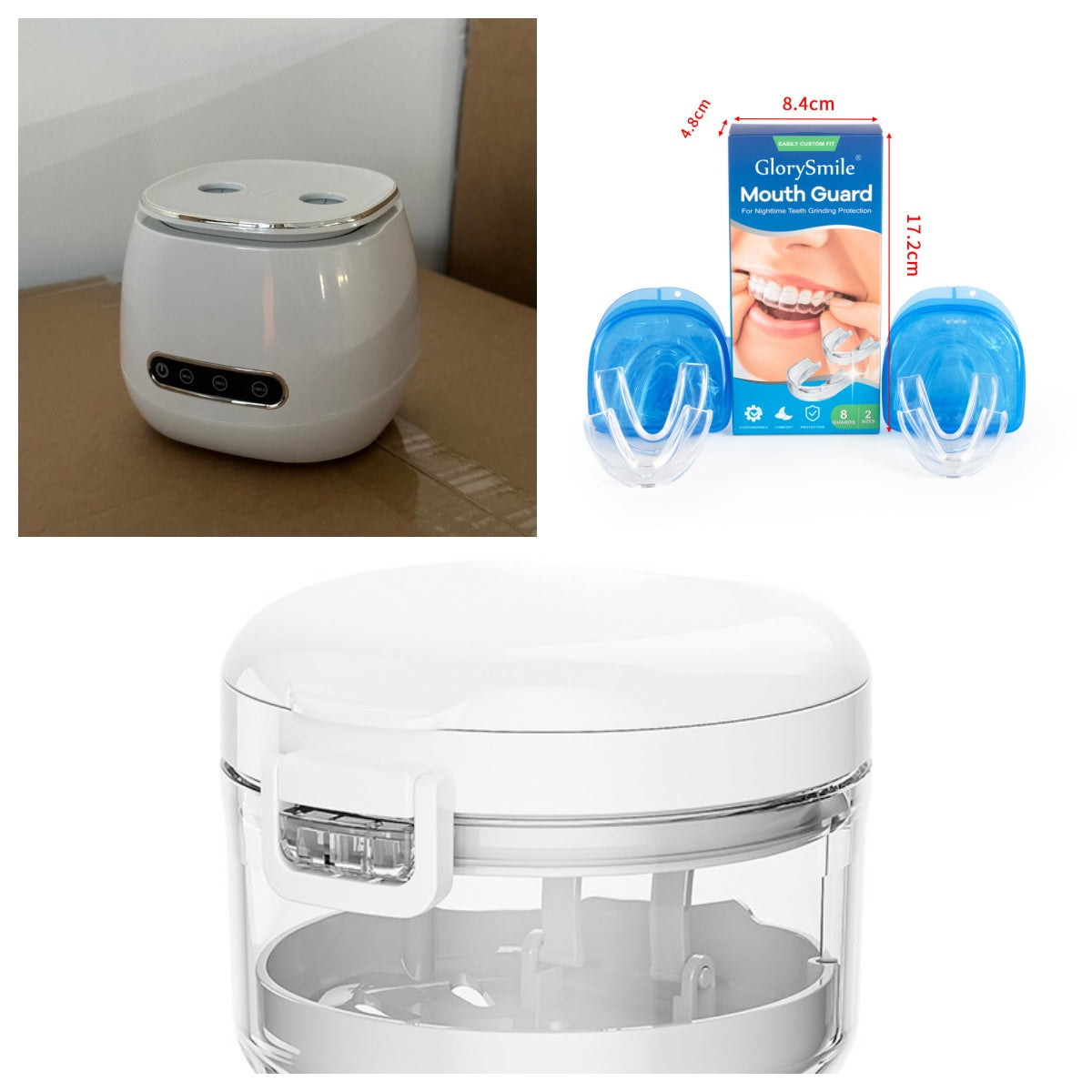 Ultrasonic Orthodontic Appliance Cleaner For Home Use Invisible Retainer