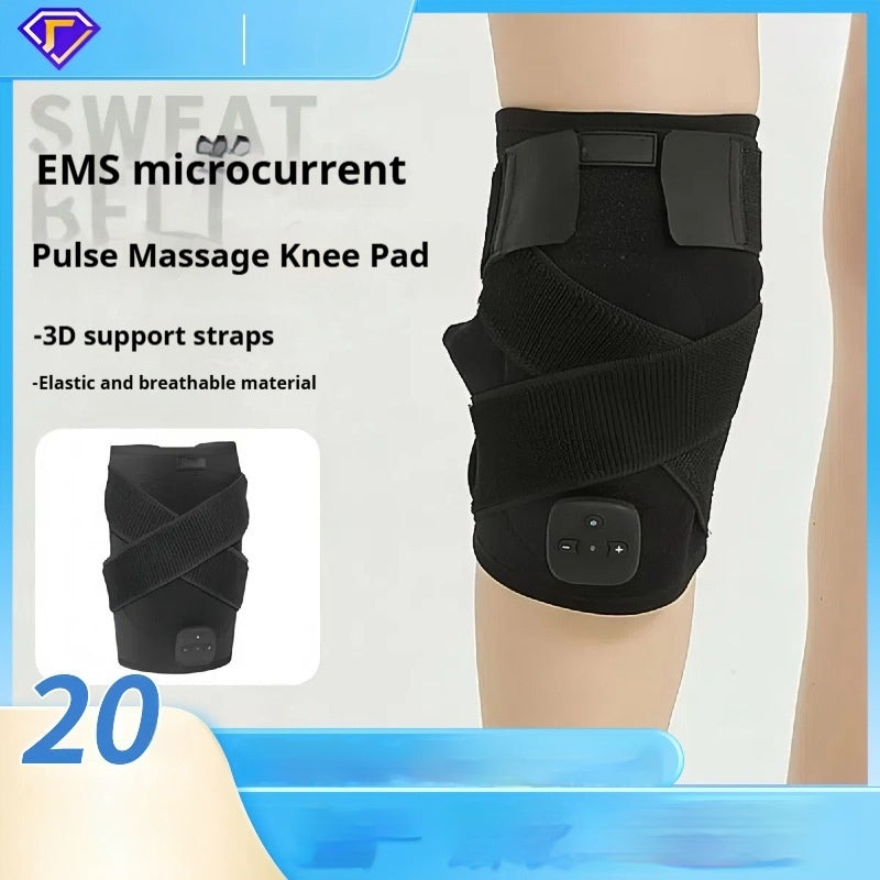 Knee Massager Cold Leg Arthritis Micro Current Physiotherapy Fitness