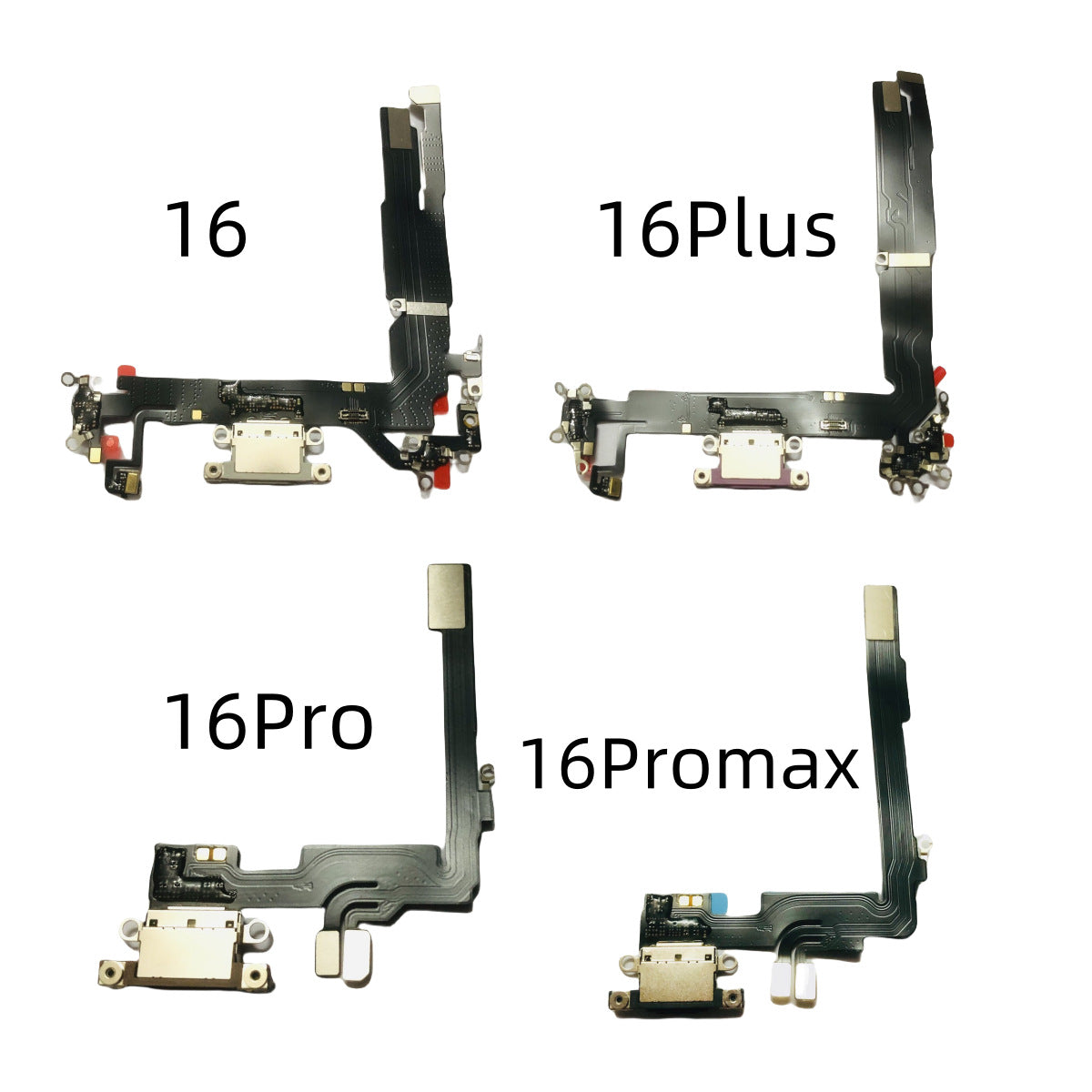 Tail-mounted Charging Port Assembly, Brand New, With USB Charging And Microphone Flex Cable