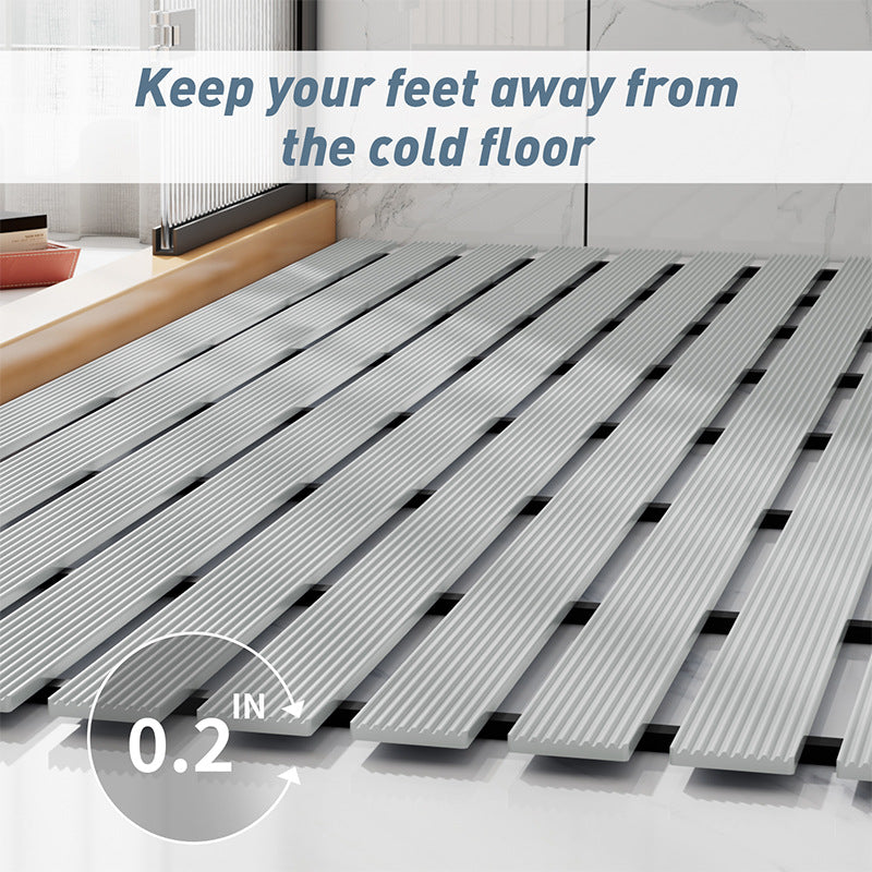 Simple Home Waterproof And Drop-Resistant Bathroom Floor Mat