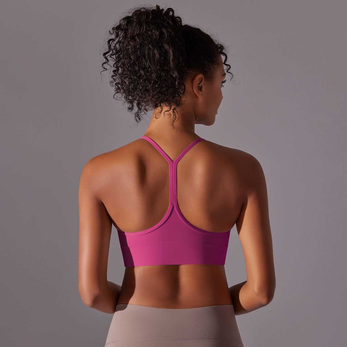 Female Shockproof Push-up Yoga Exercise Vest