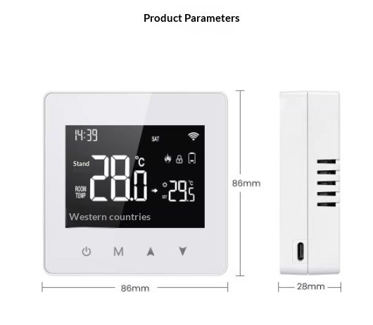 Wireless Smart Thermostat For Water And Gas Boilers