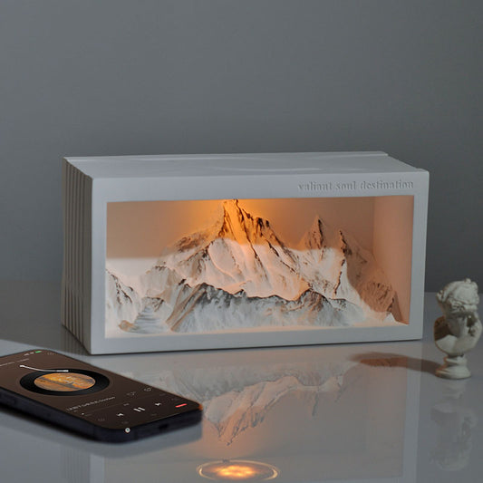Rizhao Jinshan Wireless Charging Aromatherapy Atmosphere Small Night Lamp