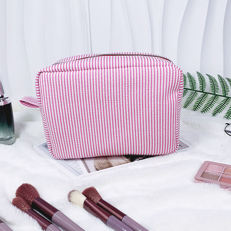 Personalized Embroidered Name Bubble-Chiffon Makeup Bag Portable