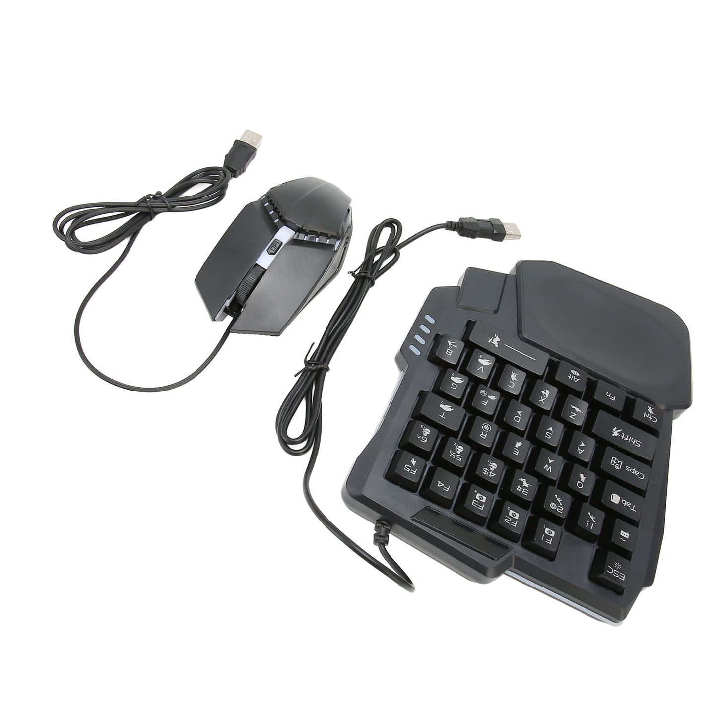4 In 1 Mobile Game Combo Pack Mobile Gamepad Controller Gaming Keyboard Mouse Converter For Android