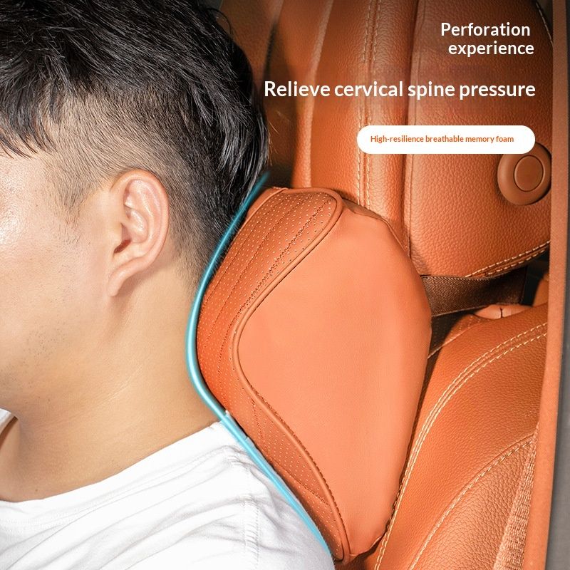 Car Headres Neck Pillow Lumbar Support Cushion Interior Accessories