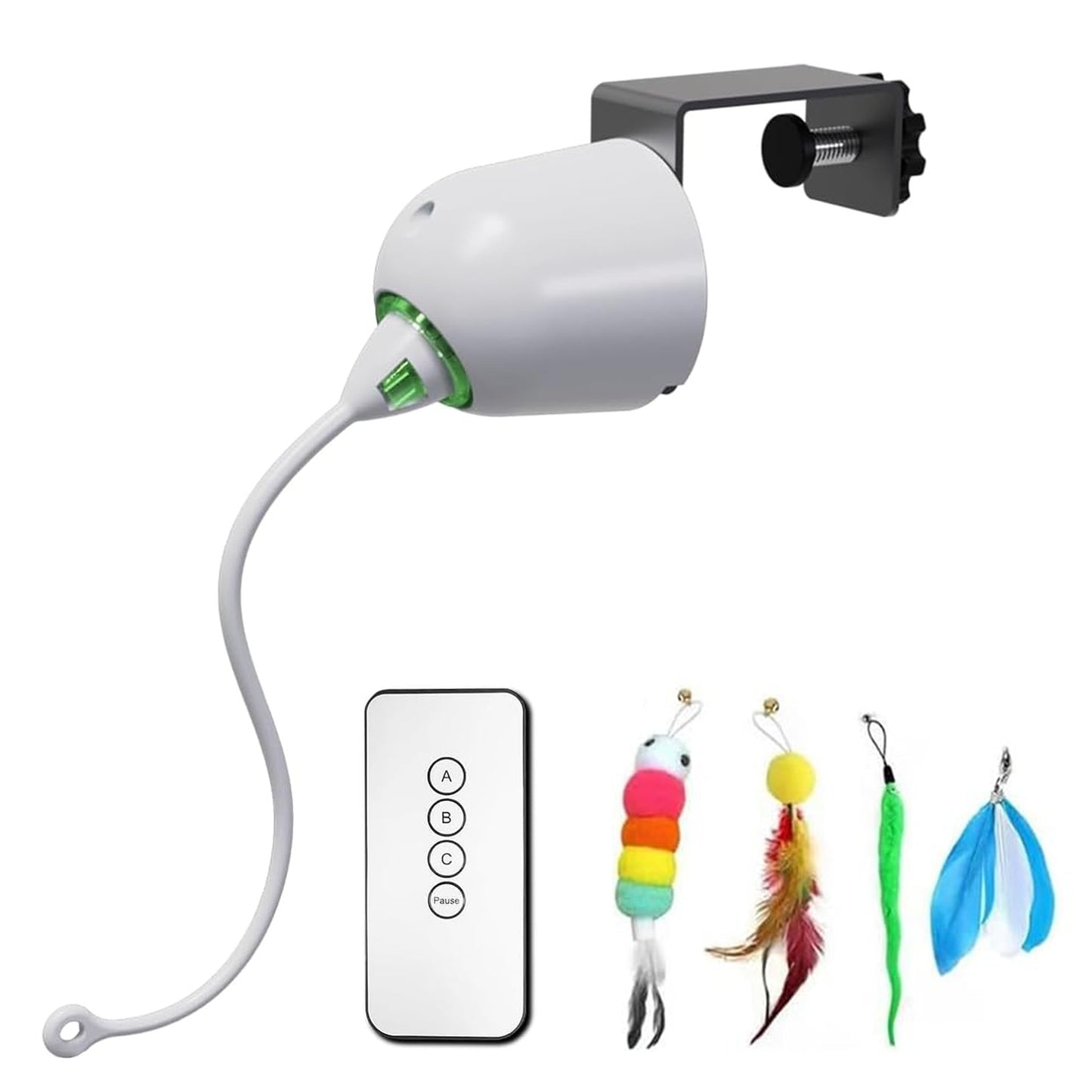Smart Cat Teaser Stick Interactive Toy Door Hanging With Remote
