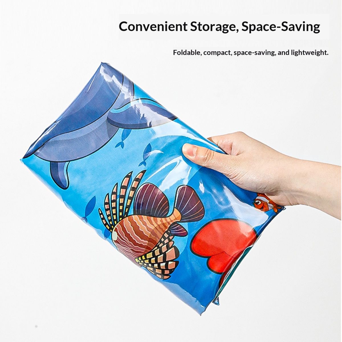 Thickened Marine Fish Crawling Water Mat Toy Pet Cushion