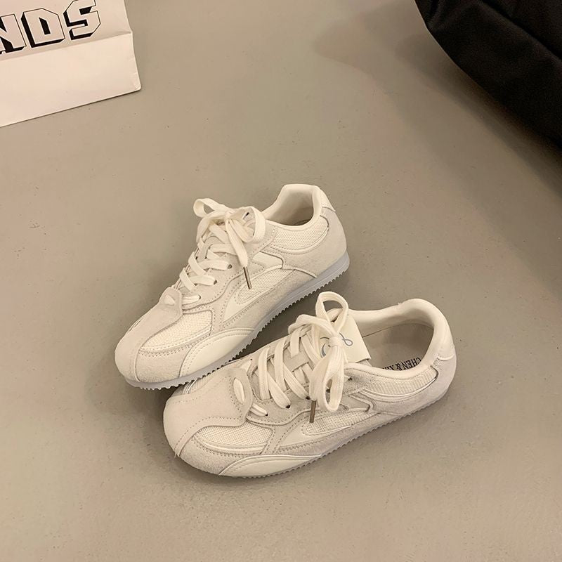 2026 New Summer Women Flat German Trainers, Thin Breathable Mesh Casual Skate Sneakers, Popular  Shoes