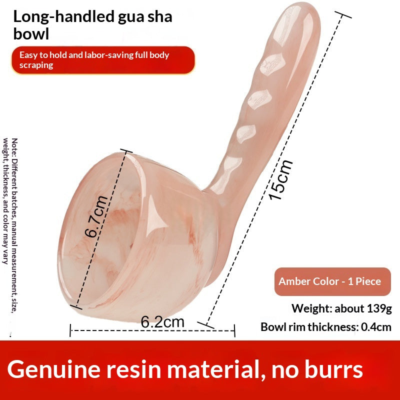 Full-body Loosening With A Handheld Gua Sha Bowl Tendon-striking Stick And Meridian Brush