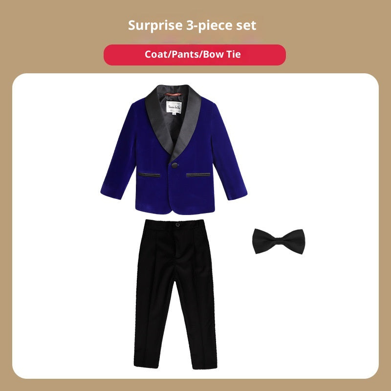 Children's Suit Korean Boy Flower Girl Celebration Dress