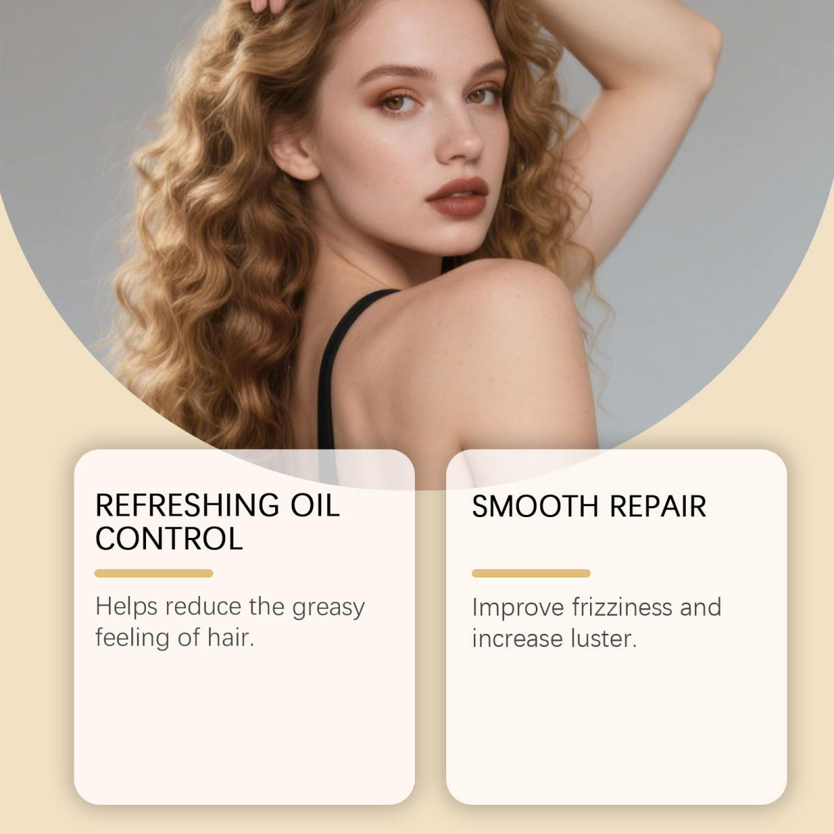 Hair Care Spray Refreshing Fluffy Hair