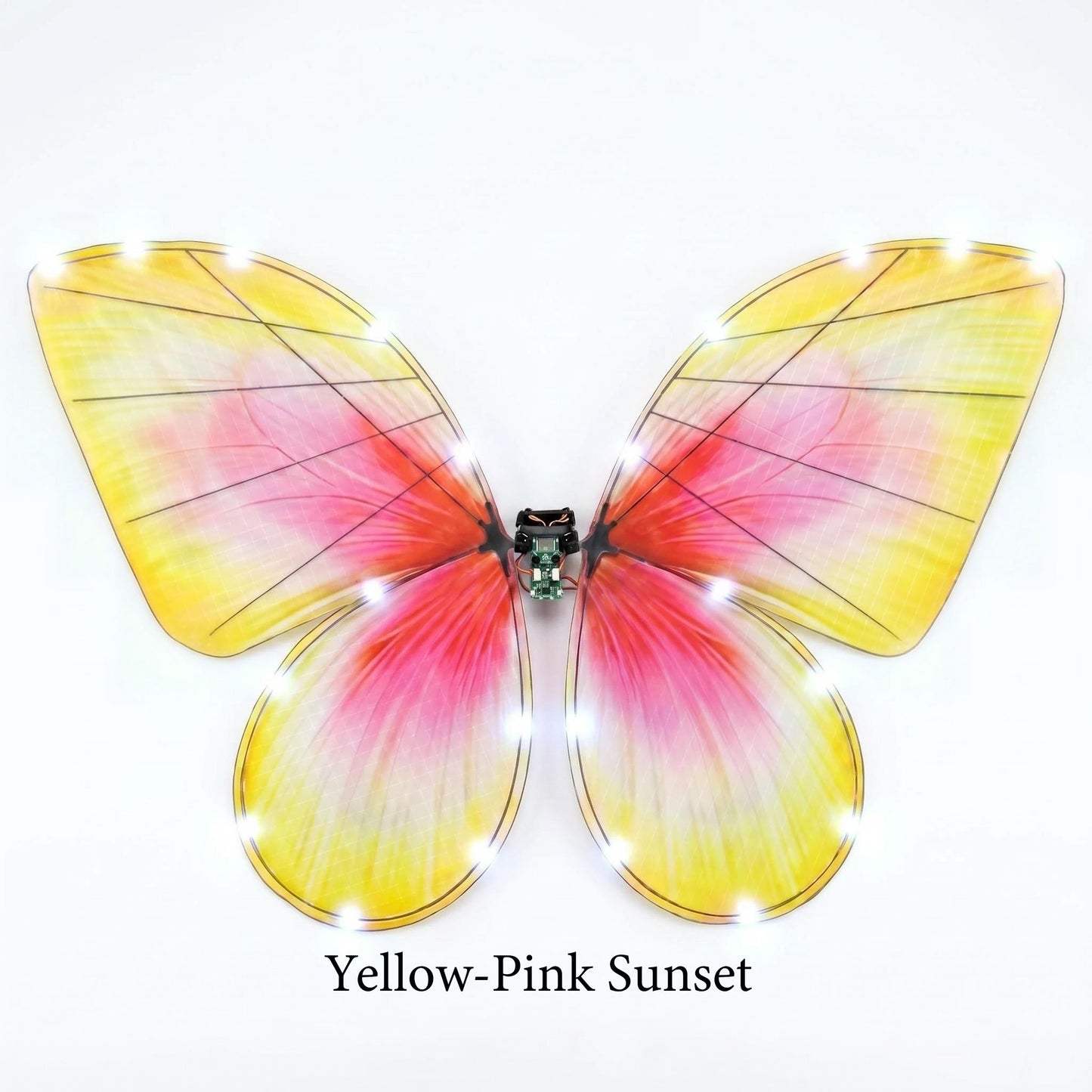 Bionic Butterfly RC Ornithopter Drone, Flapping Wing Remote Control Flying Toy With LED Lights & Carbon Fiber Frame, Realistic Butterfly For Weddings Parties Photography Gifts