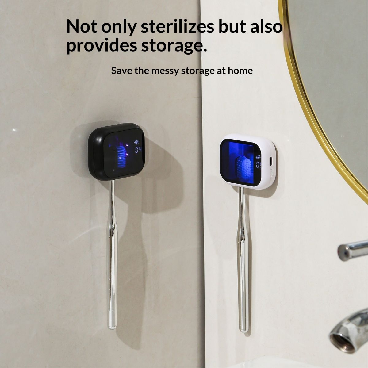 Multifunctional Digital Display Smart Toothbrush Sterilizer