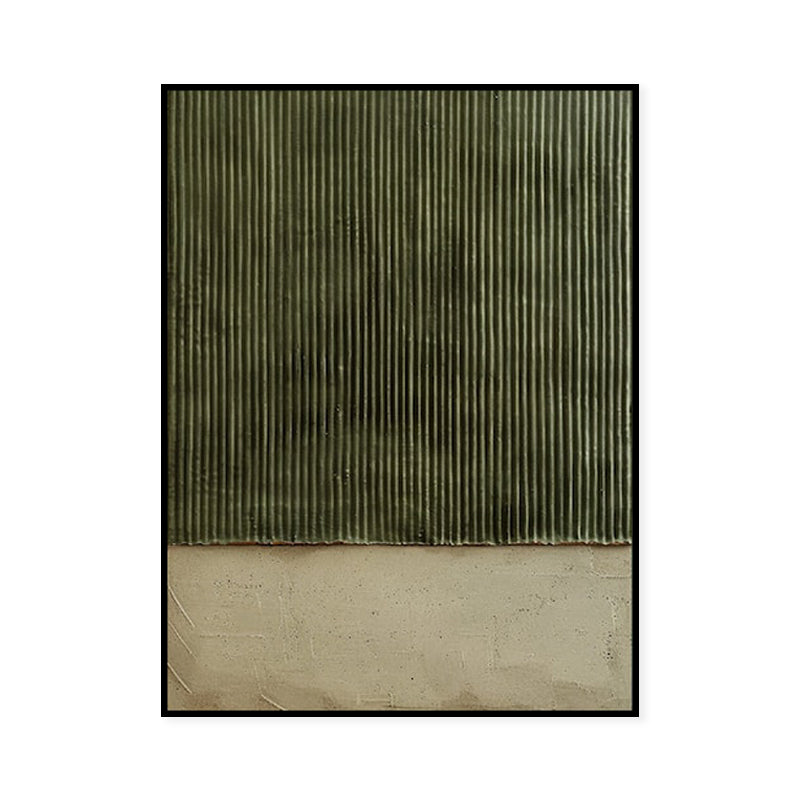 Hand-Painted Oil Painting Canvas Acrylic Modern Wall Art Green Modern Abstract Texture  Artwork Home Decoration For Bedroom Living Room Decor