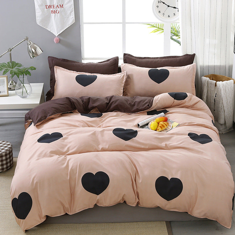 New Active Aloe Cotton Bed Four-piece Set