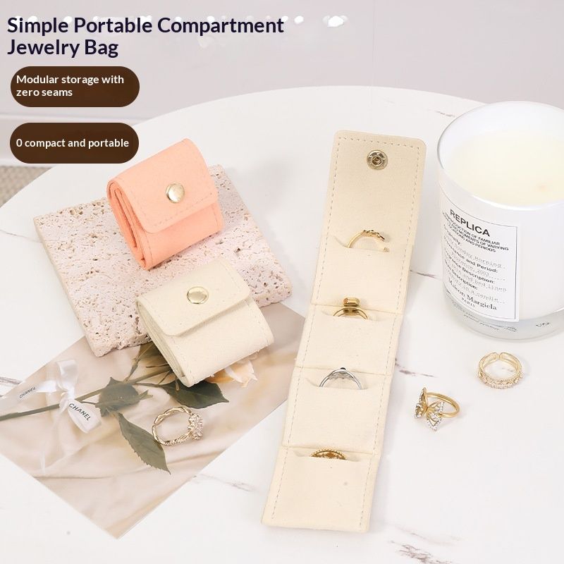 Ring And Earring Portable Case Makeup Bagconvenient