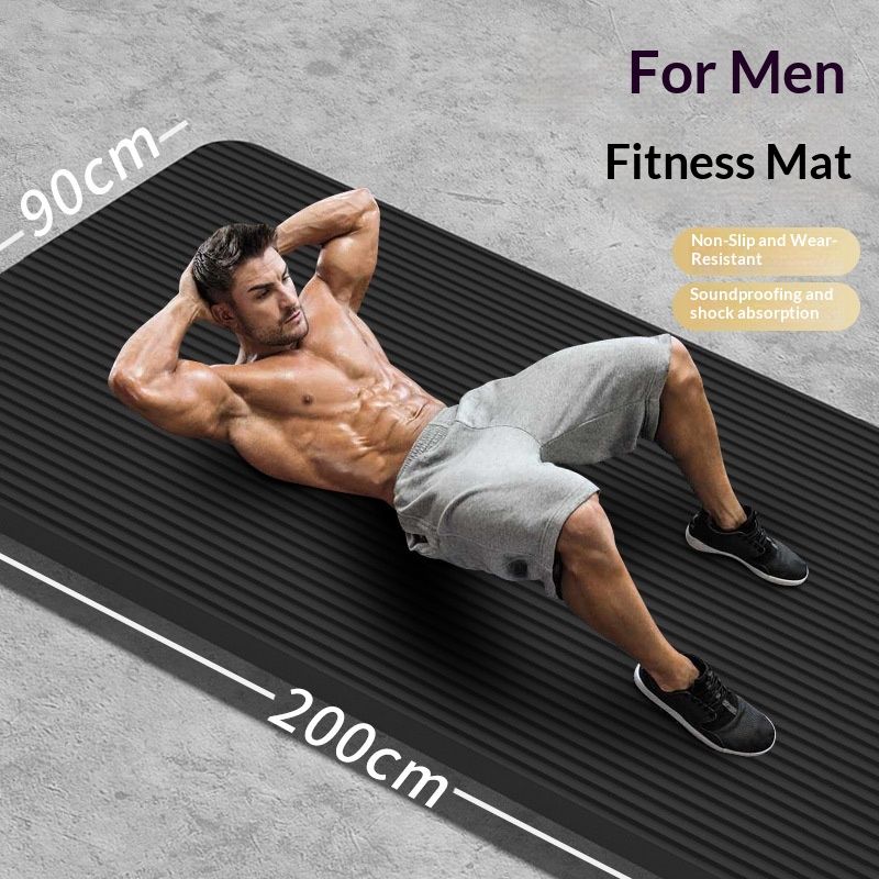 Thickened Non-Slip Yoga Mat For Home Use