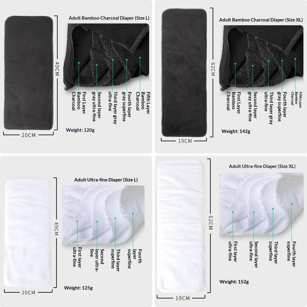 Breathable Microfiber Diaper Care Pad