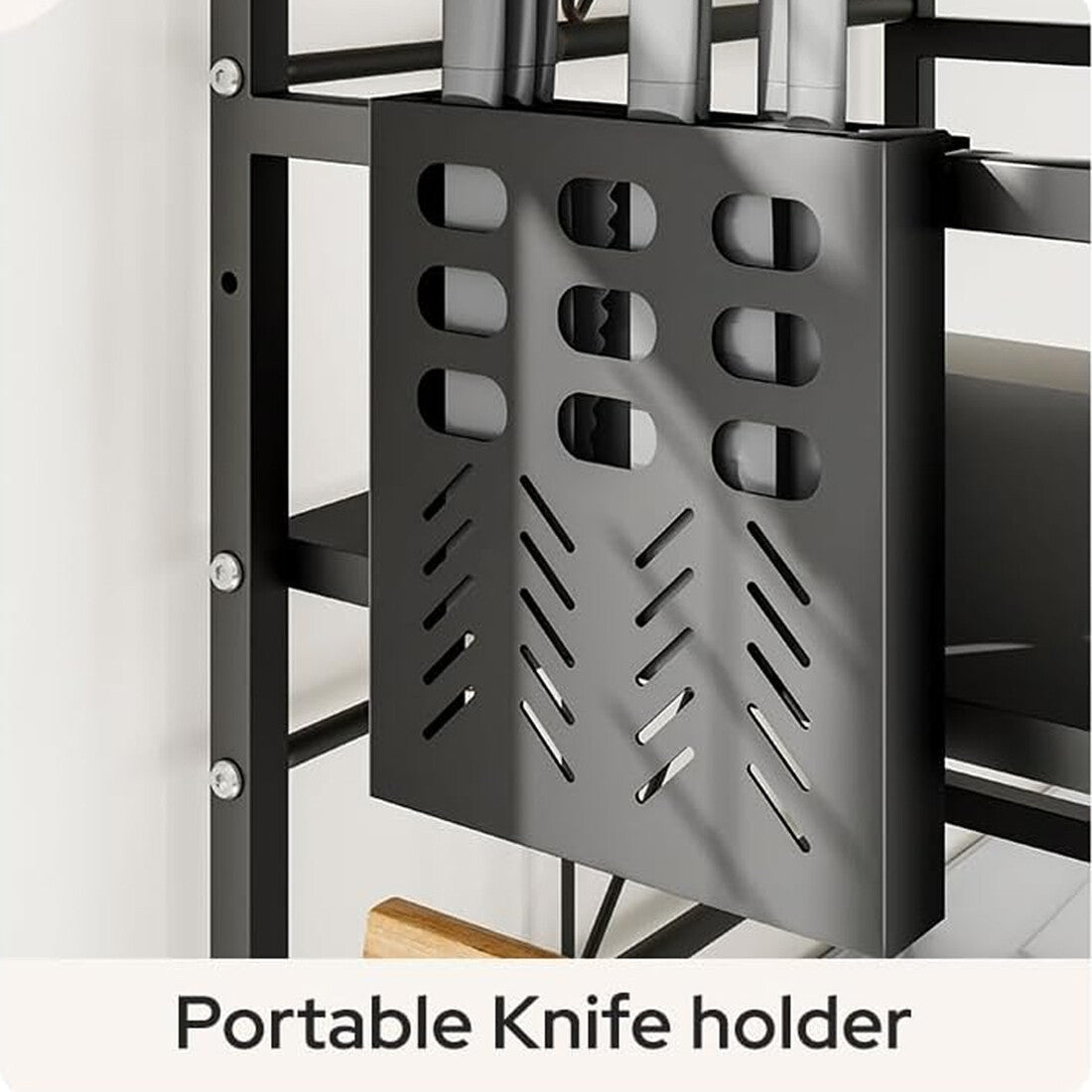 3 Tier Extendable Microwave Oven Rack Heavy Duty Kitchen Stand Storage Shelf UK