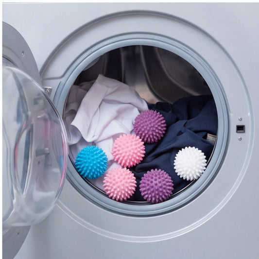 Set Of 8 Laundry Balls In 4 Colors For Laundry And Household Tools