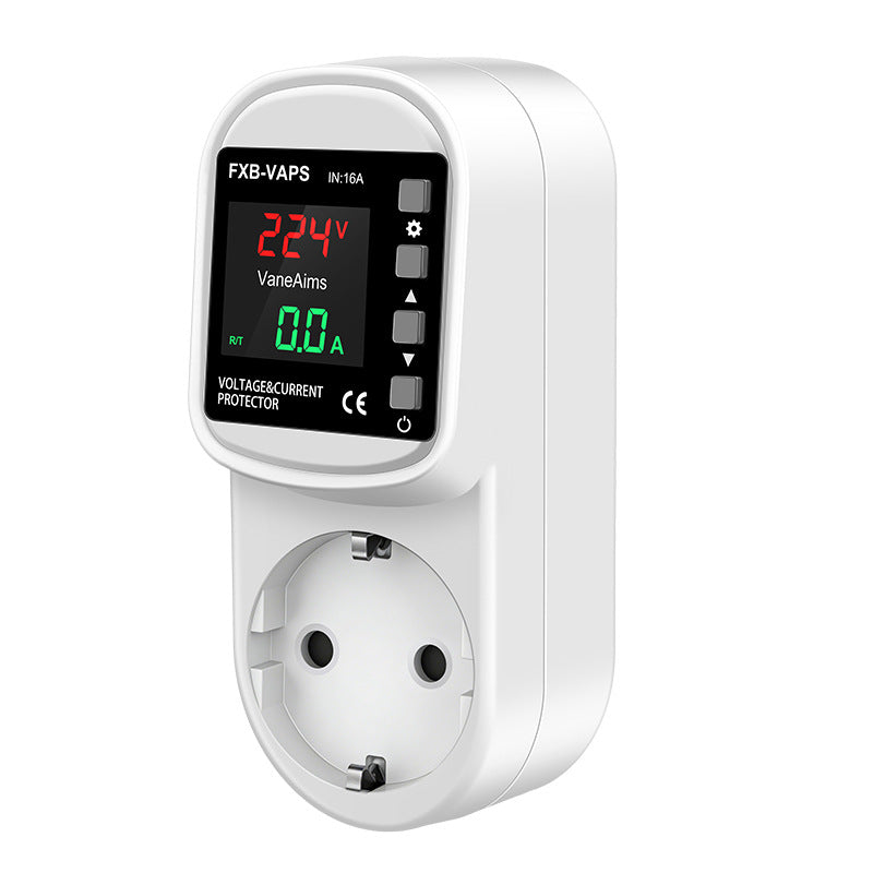 Self-Resetting Over Under Voltage Protection Socket Current Limit For Home Air Conditioner South Africa Standard Plug